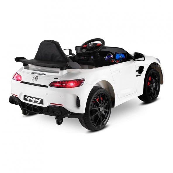 Babyhope 444 Gtr Sport Akülü Araba 12V Beyaz 06044420 - Resim 5
