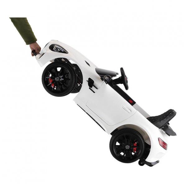 Babyhope 444 Gtr Sport Akülü Araba 12V Beyaz 06044420 - Resim 6