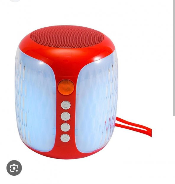 Led İşikli  Hafiza Kart Aux Girişli Bluetooth Hoparlör Speaker 611 - 2