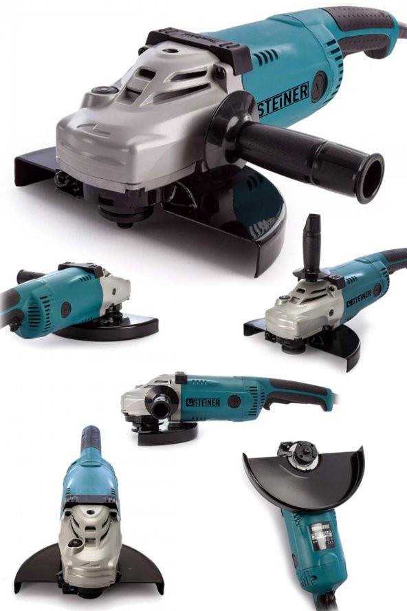 STEİNER Germany Technology 4000 Watt Tam Professional Büyük Taşlama Demir Kesme Makinesi 180 Mm - 2