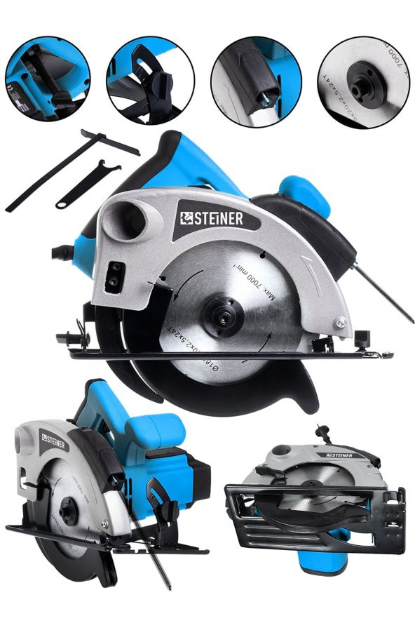 STEİNER Alman Gt Blue 5008 Metal Şanzuman Lazerli Daire Testere Sunta Kesme Makinesi 45 Açılı Kesim - 2