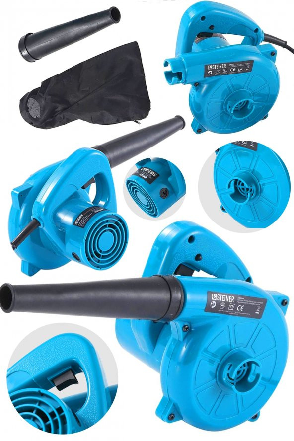 STEİNER Alman Pro 3000 W Hava Kompresörü Elektrikli Devir Ayarlı Hava Körüğü Üfleme Makinası Emme Özellikli ürün görseli