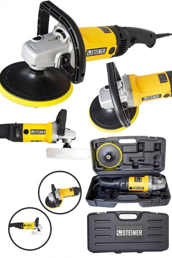 STEİNER Germany Technology 4200 Watt Professional 6 Kademe Devir Ayarlı Pasta Cila Polisaj Makinesi - 2