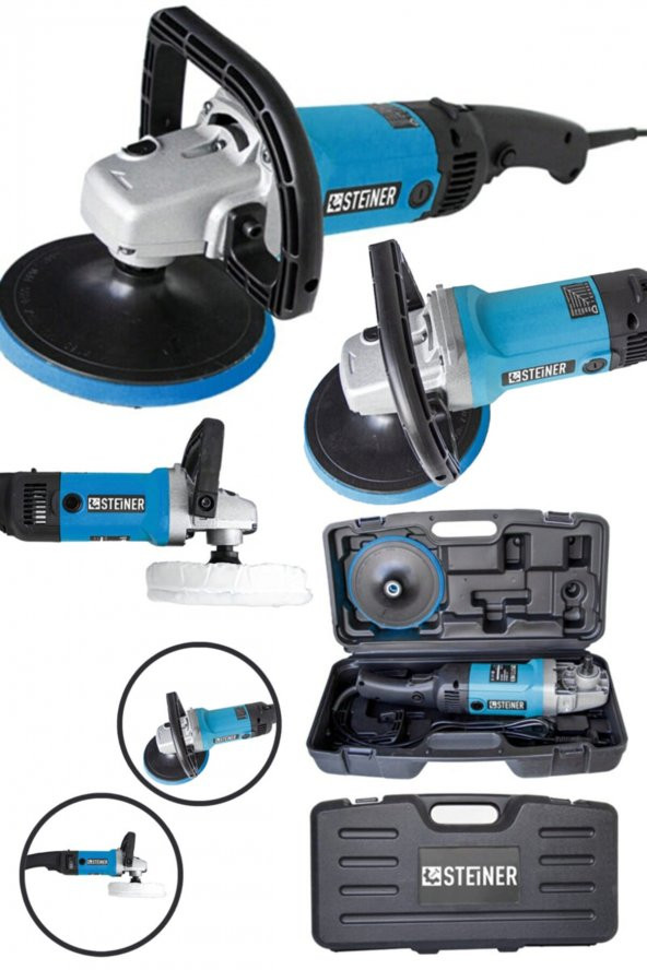 STEİNER Germany Technology 4200 Watt Professional 6 Kademe Devir Ayarlı Pasta Cila Polisaj Makinesi - 2