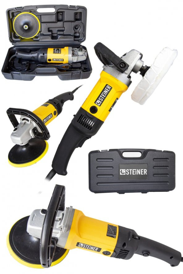 STEİNER Germany Technology 3000 Watt Profesyonel 6 Kademe Devir Ayarlı Pasta Cila Polisaj Makinesi - 2