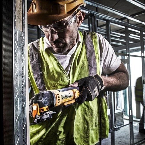 Dewalt DWE315KT-QS 300Watt Çok Amaçlı Zımparalama, Kesme Ve Raspalama Aleti - 4
