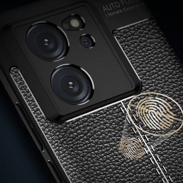 Xiaomi Mi 13T Kılıf Deri Tarzı Niss Silikon Case Kapak - 4