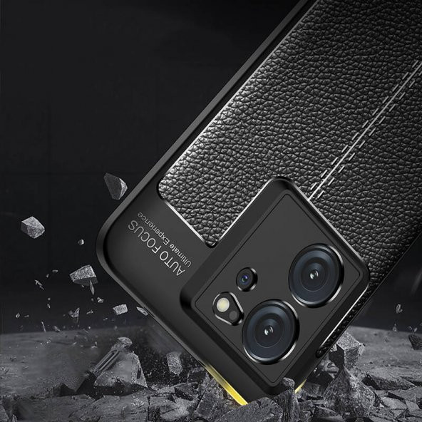 Xiaomi Mi 13T Kılıf Deri Tarzı Niss Silikon Case Kapak - 6