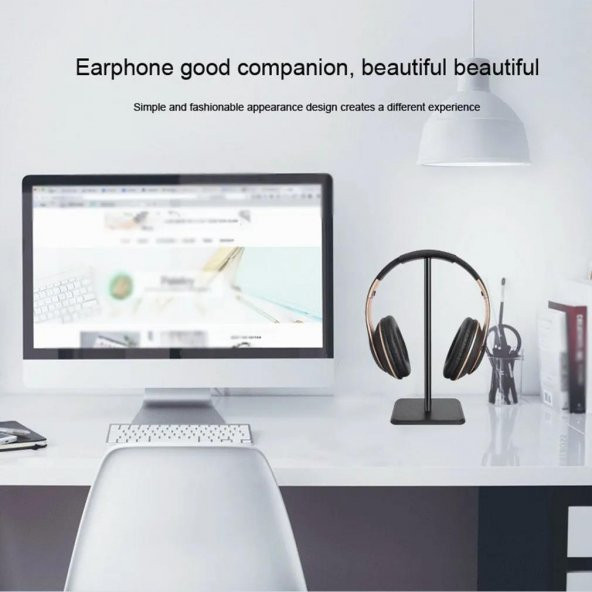 Steelseries Razer Anker Beats Kingston Marshall Bose Sennheiser JBL Uyumlu Kulaklık Standı Tutucu - 3