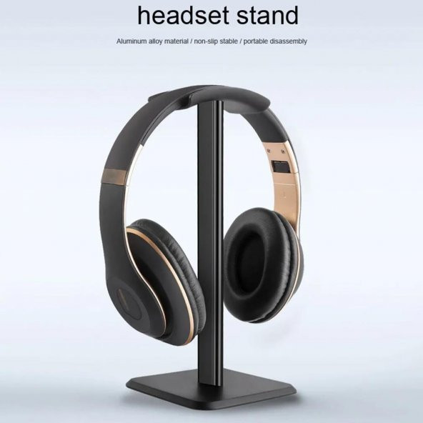 Steelseries Razer Anker Beats Kingston Marshall Bose Sennheiser JBL Uyumlu Kulaklık Standı Tutucu - 4