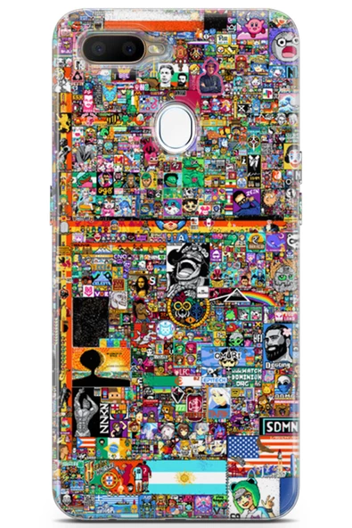 Oppo A5s Uyumlu Kılıf R/place 04 Core Armor Kılıf R Place 2022