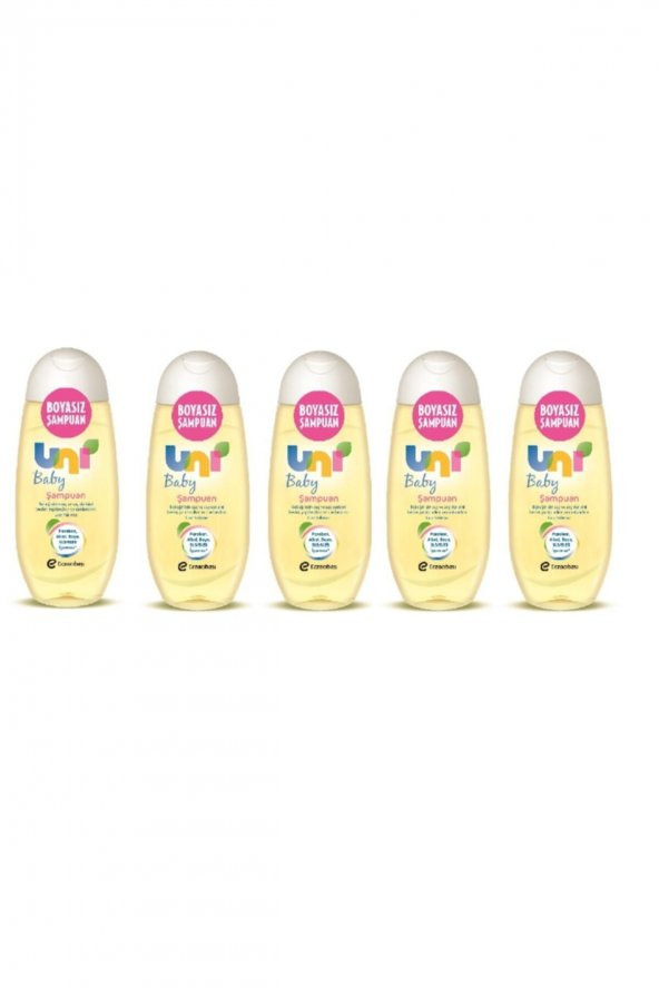 Saç Ve Vücut Şampuanı 200 ml 5li Özel Set