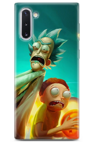Samsung Galaxy Note 10 Uyumlu Kılıf Rick and Morty 24 Core Armor Kılıf Frank Palicky