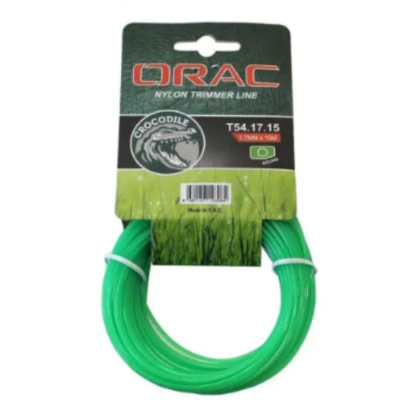 Orac Misina 1.7MM X15 M Yeşil Yuvarlak