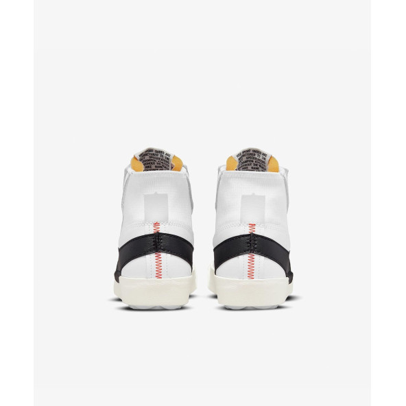 Nike Blazer Mid 77 Jumbo White Black Kadın Spor Ayakkabı - 4