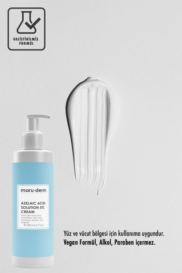 Maruderm Azelaik Asit 5 Cilt Bakım Kremi 200 Ml - 2