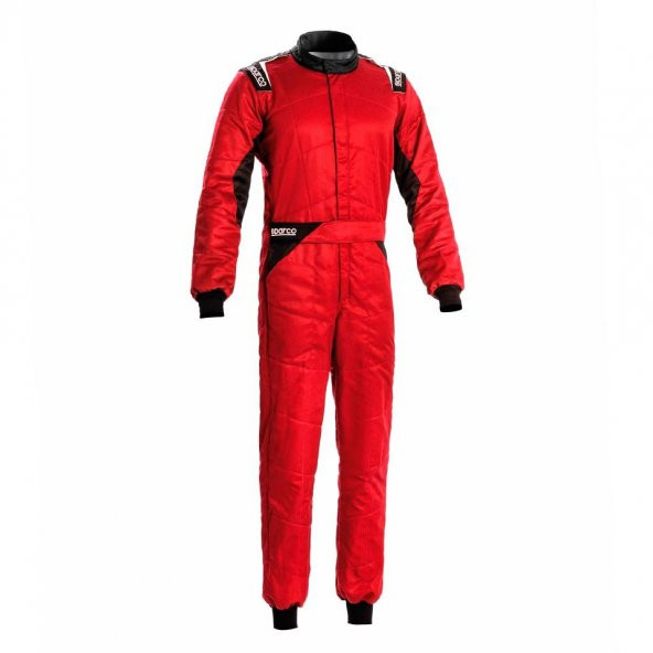 SPARCO SPRİNT KIRMIZI SİYAH 64 FİA BEDEN TULUM ürün görseli 1