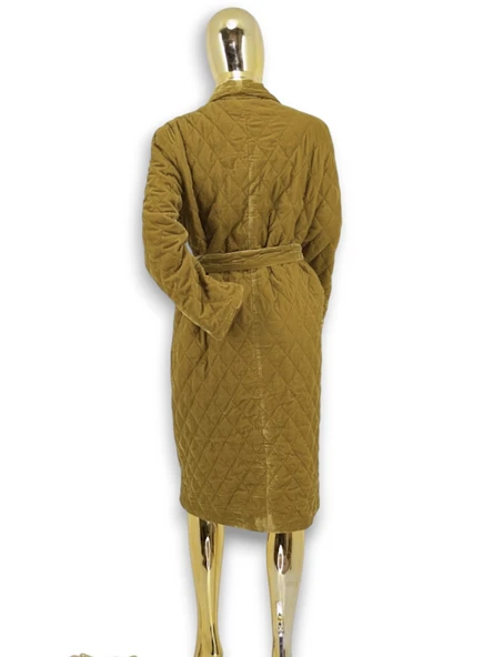 İPEKYOL HAKİ ŞİŞME PALTO - 5