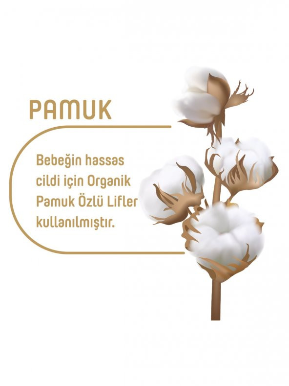 Pure Baby Organik Pamuklu Cırtlı Bez Pure Baby 4lü  Paket 4 Numara Maxi 208 Adet - 3