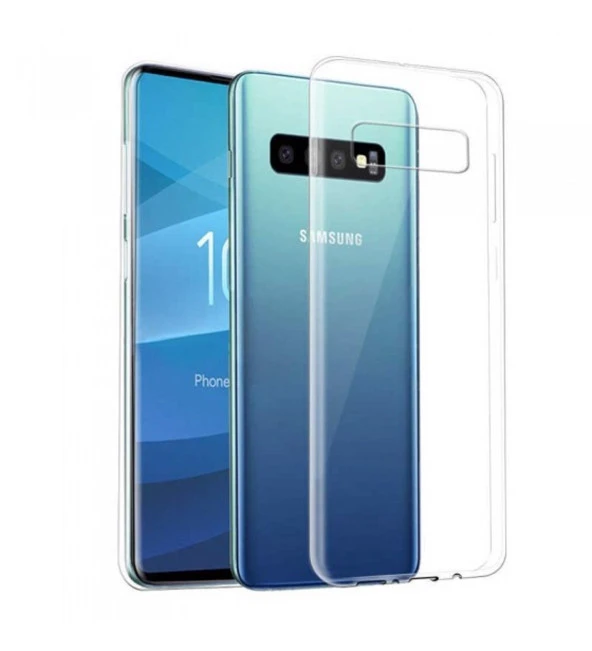 Newface Galaxy S10 Uyumlu Premium Şeffaf İnce Kılıf