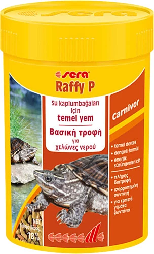 Sera Raffy P Stick 100 ml. 18 gr SKT:11/2026 Orjinal Kutu Kaplumbağa Yemi