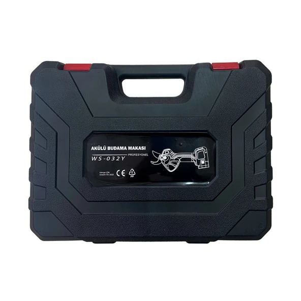Energy WS-32Y Sensörlü 2 Akülü Şarjlı Budama Makası - 5