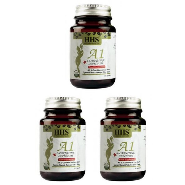 HHS A+1 Bitkisel 30 Kapsül 3lü
