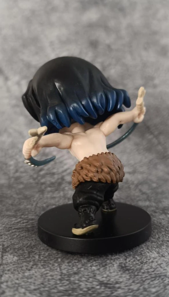 Anime Demon Slayer Inosuke Hashibira İblis Avcısı 8 cm Figür Eylem Karakter Figür Oyuncak Biblo - Resim 3