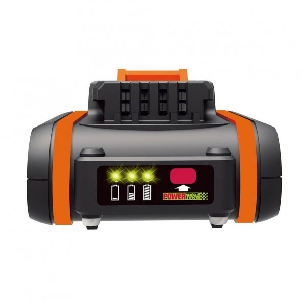 WORX WA3551 20Volt 2.0Ah. Li-ion PowerShare Yedek Akü - 4