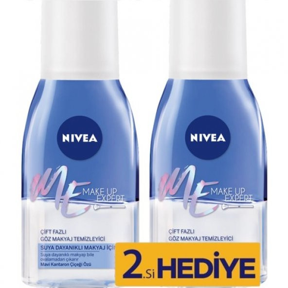 Nivea Make Up Expert Çift Fazlı Göz Makyaj Temizleyici 125 ml 1+1 Set