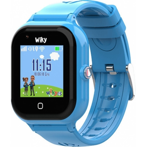 Wiky Watch 4s Görüntülü Akıllı Çocuk Saati Mavi