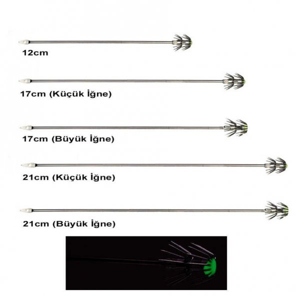 Ryuji Kalamar İğnesi Tel  Standart 21CM (KÜÇÜK İĞNE)