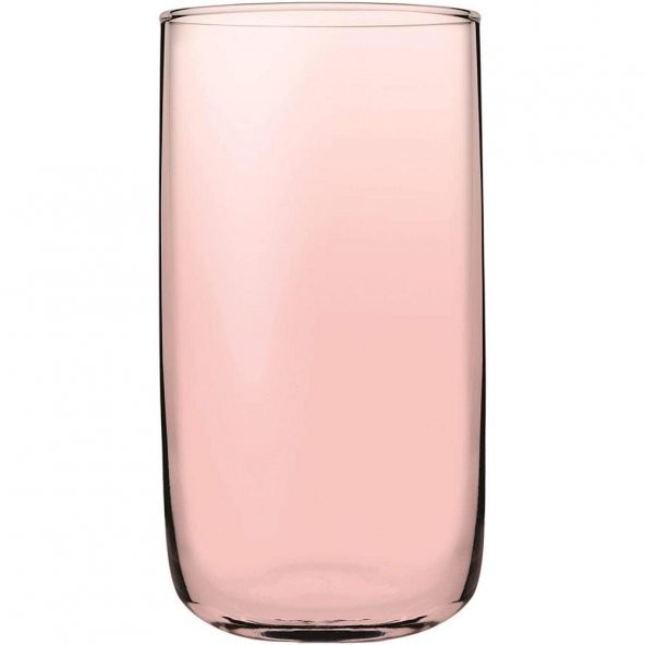 Paşabahçe 420805P Pembe Iconic 6'lı Meşrubat Su Bardağı 365 cc