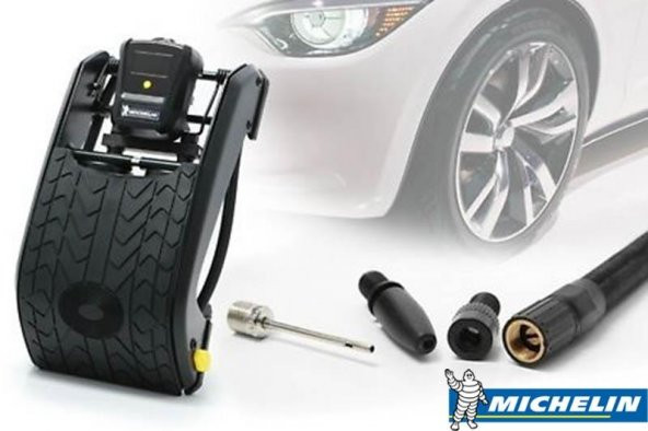 Michelin MC12209 Dijital Basınç Göstergeli Çift Pistonlu Ayak Pompası - 7