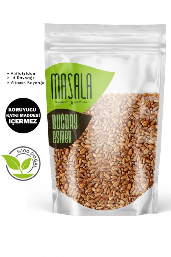 Esmer Buğday 750 gr.  (Menşei Türkiye) Hediklik - Diş Buğdayı