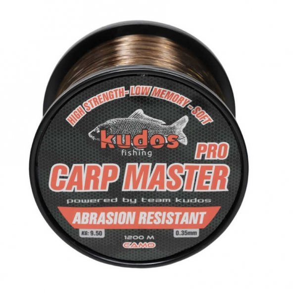 Kudos Carp Master 1200m 0.35 Kamuflaj Misina  Standart 0,35MM