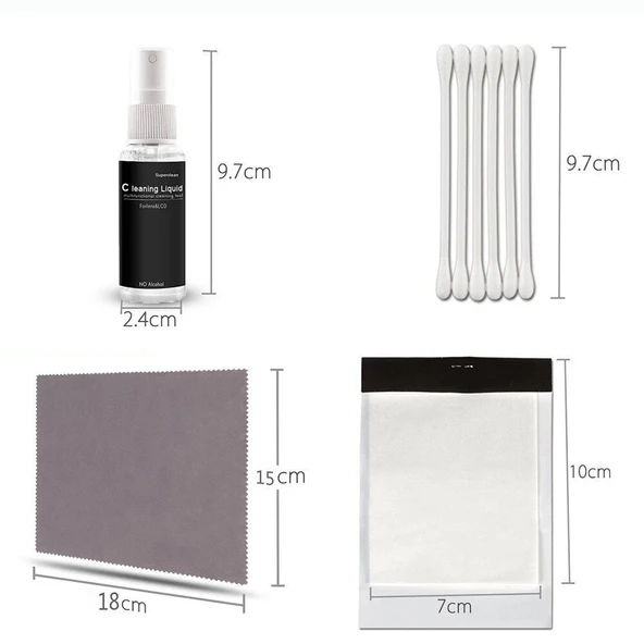 DailyTech Kamera Teleskop Dürbün Lens Temizleme Seti Temizlik Kiti - 8