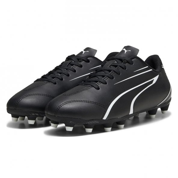 Puma Vitoria Fg/Ag Jr Erkek Siyah 10748601 Futbol Krampon - Resim 2