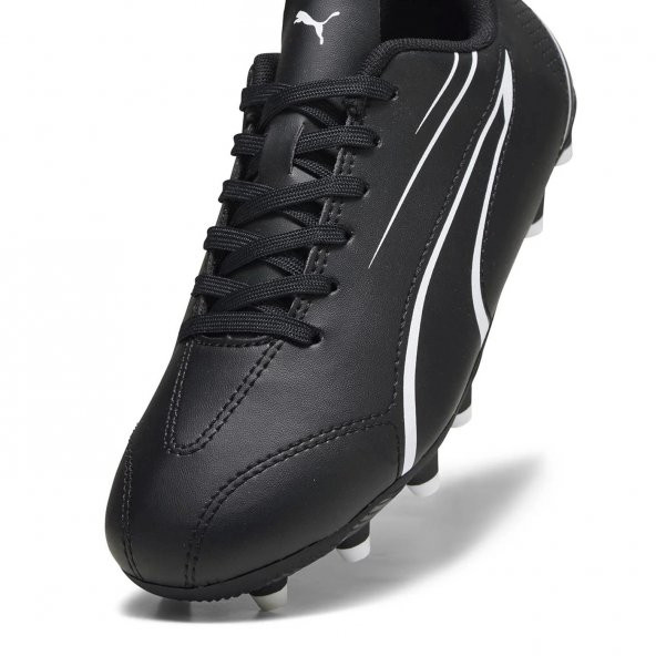 Puma Vitoria Fg/Ag Jr Erkek Siyah 10748601 Futbol Krampon - Resim 4