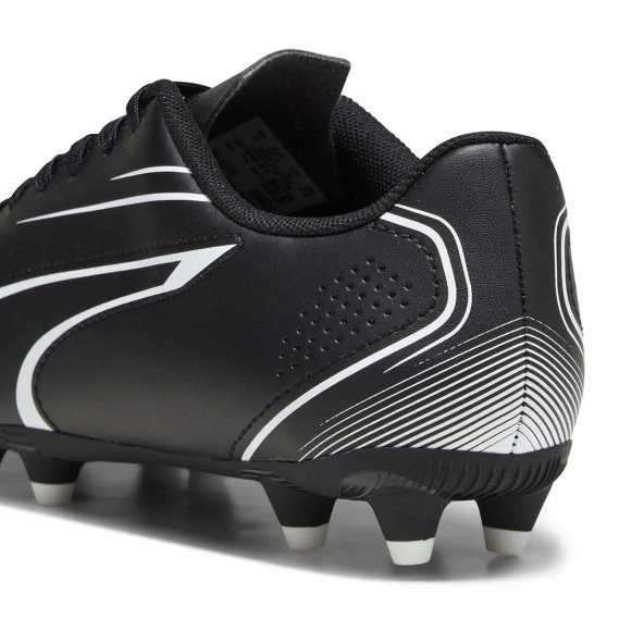 Puma Vitoria Fg/Ag Jr Erkek Siyah 10748601 Futbol Krampon - Resim 5