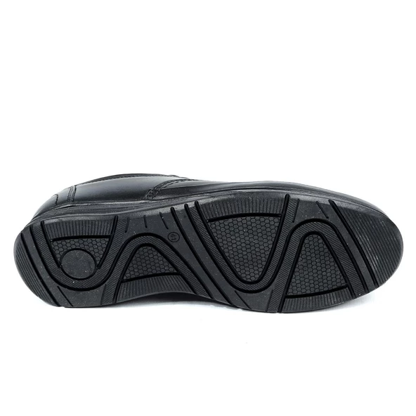 Baloğlu 066 Siyah %100 Deri Erkek Casual Spor Ayakkabı - Resim 5