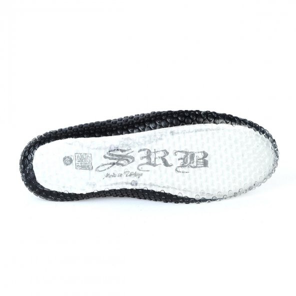 Serabien Mr Siyah Yarım File Sörf Havuz Plaj Erkek Deniz Ayakkabısı - Resim 3