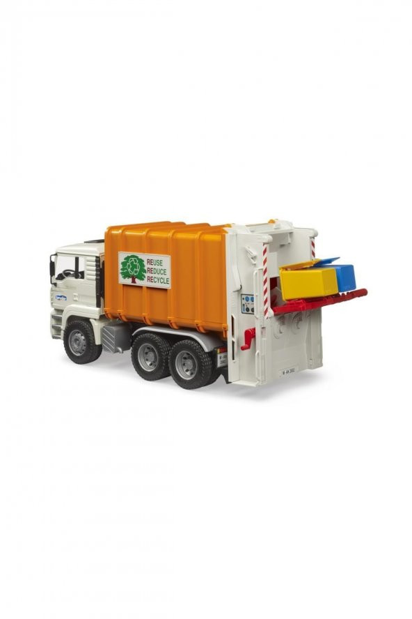 Bruder Man Tga Çöp Kamyonu Br02772 - 5
