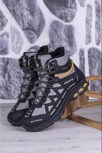 Ayakcenter 1821 Mjp Syh-Buz Termal Kürklü Kışlık Erkek Çocuk Bot - Resim 2