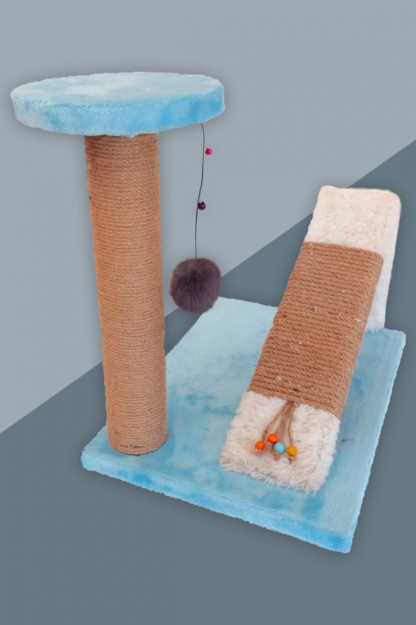Platform ve Rampa Kedi Tırmalama Tahtası - 3