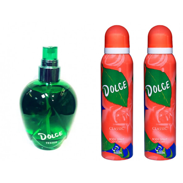 Dolce Vita Kadın Parfüm EDT 100 ML (Kutusuz Ve Kapaksız ) + Deodorant 2 Adet görseldeki gibi