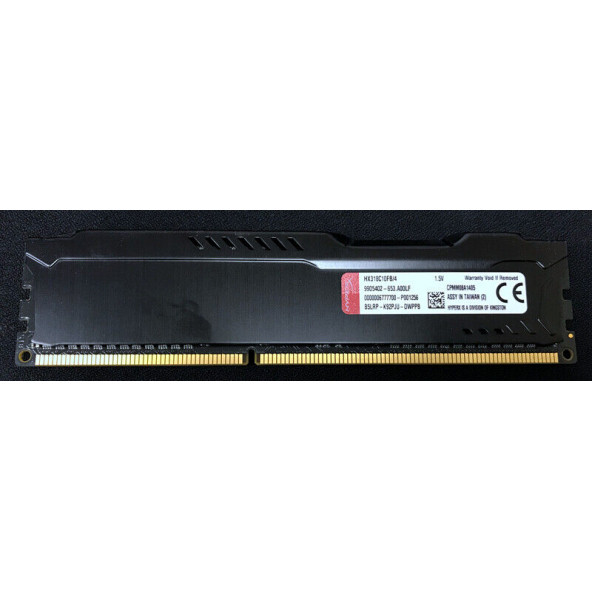 Kingston HyperX HX318C10FB/4 4GB DDR3 1866 MHz PC Bellek