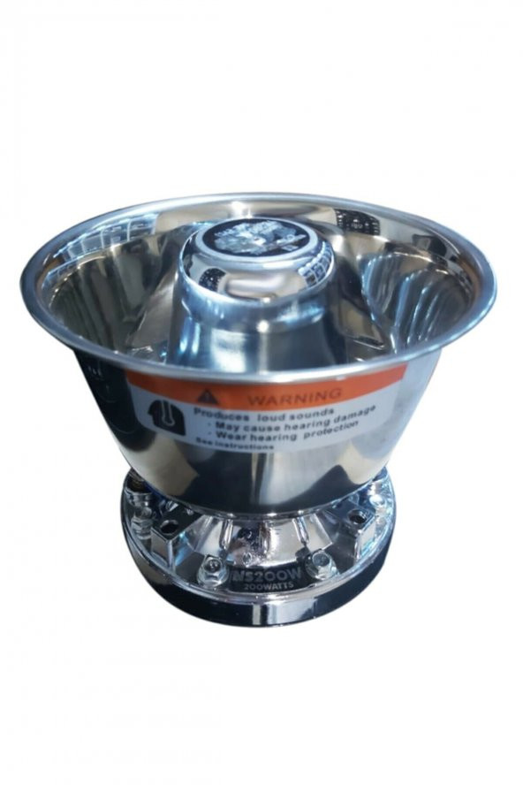 Siren 200w Profesyonel Uzaktan Kumandalı Metal Speaker - 5
