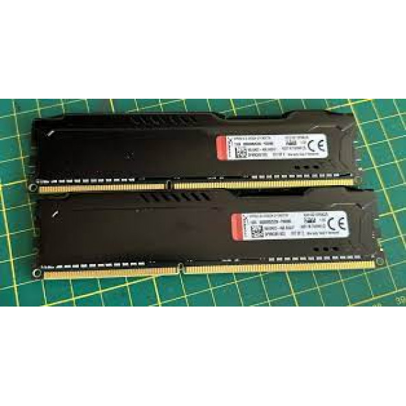 Kingston Hyperx FURY 8 GB (2x4) 1600Mhz DDR3 HX316C10FBK2/8 Masaüstü Ram Bellek