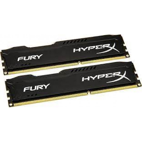 Kingston Hyperx FURY 8 GB (2x4) 1600Mhz DDR3 HX316C10FBK2/8 Masaüstü Ram Bellek - 2